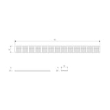 Ritilä Classicline Unidrain 1605 Stripe 1200 Mm [3307625] |