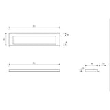 Kehys Highline Unidrain 1910 1000/12 Mm [3307803] |