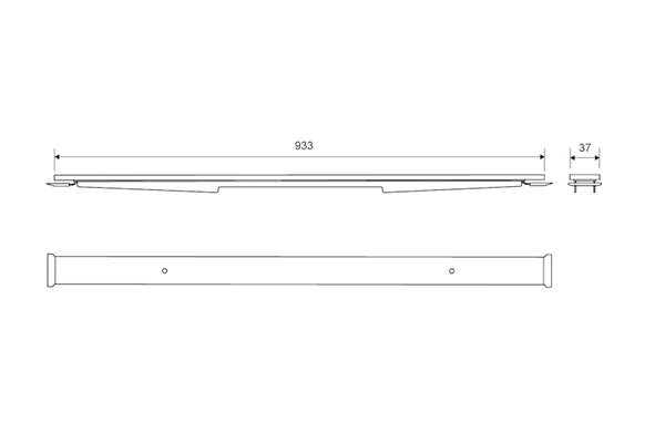 Paneeli kokonaisuus RST Unidrain Highline Custom 1000 mm 1950.1000 [3307905]