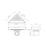 Lattiakaivokaluste Kulma Unidrain 2011 200 Mm [3307997] |