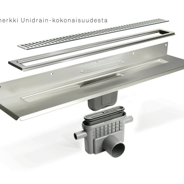 Vaakakaivo Unidrain 1443 75mm 2x32/40mm Sivuliitos [3308880]