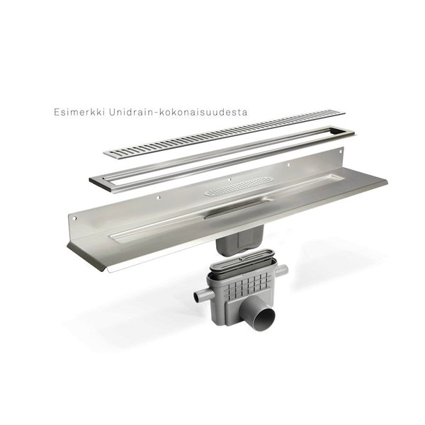 Lattiakaivokaluste Unidrain 1001, 3 seinäkiinnikettä 700mm [3307647] |