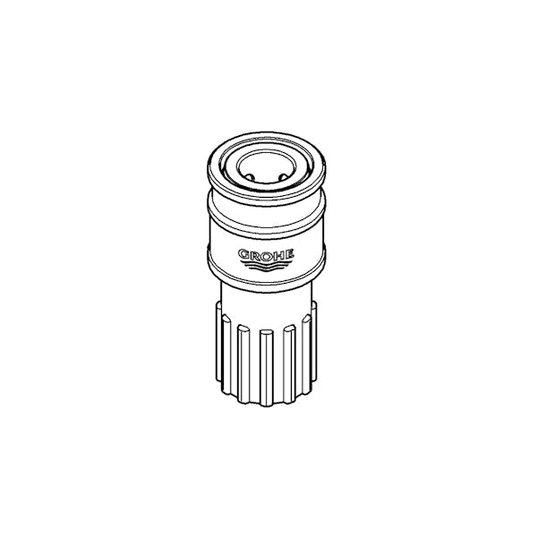 Pikaliitin Grohe 46315000 keittiöhanan huuhteluletkulle [6425016]