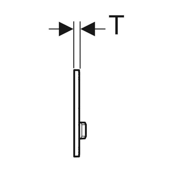 Huuhtelupainike Sigma50 2 - H Square Punakulta/Musta [5756691] |