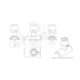 Harjatuuletin Vilpe Flow tiili 733939 Tiilenpunainen 7820557