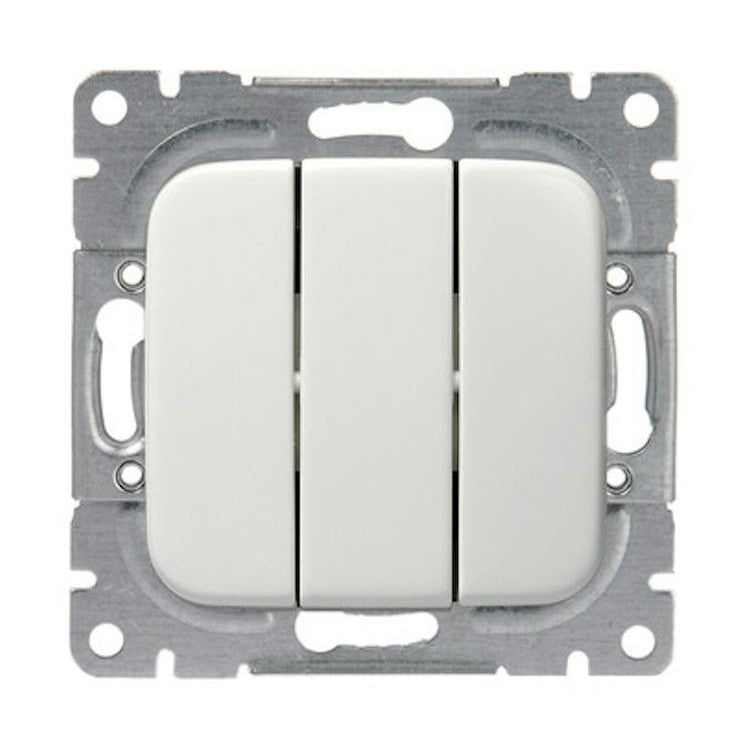 Kytkin Jussi 1+1+1/16Ax/250V/Ip21 Ukj 0X Va [2106019] |