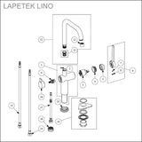 Keittiöhana Apk 21309A Lino - A Antrasiitti [6285276] |
