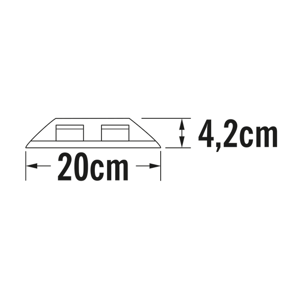 Terassivalaisin Ground Spot 7878 - 370 Ip65 4X3W [4533429] |