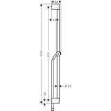 Suihkutanko Hansgrohe 24401000 Pulsify 900 Kromi [6550107] |