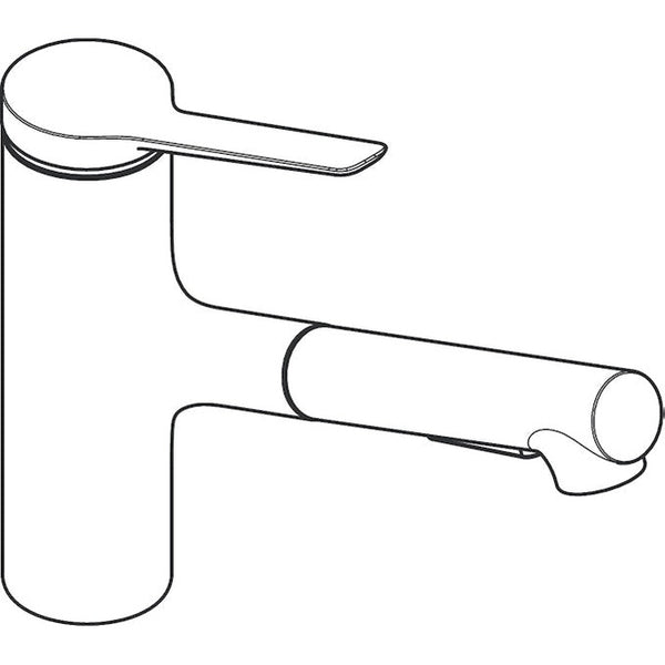 Keittiöhana Hansgrohe 74803670 Zesis M33 150 2J Musta [6250480]