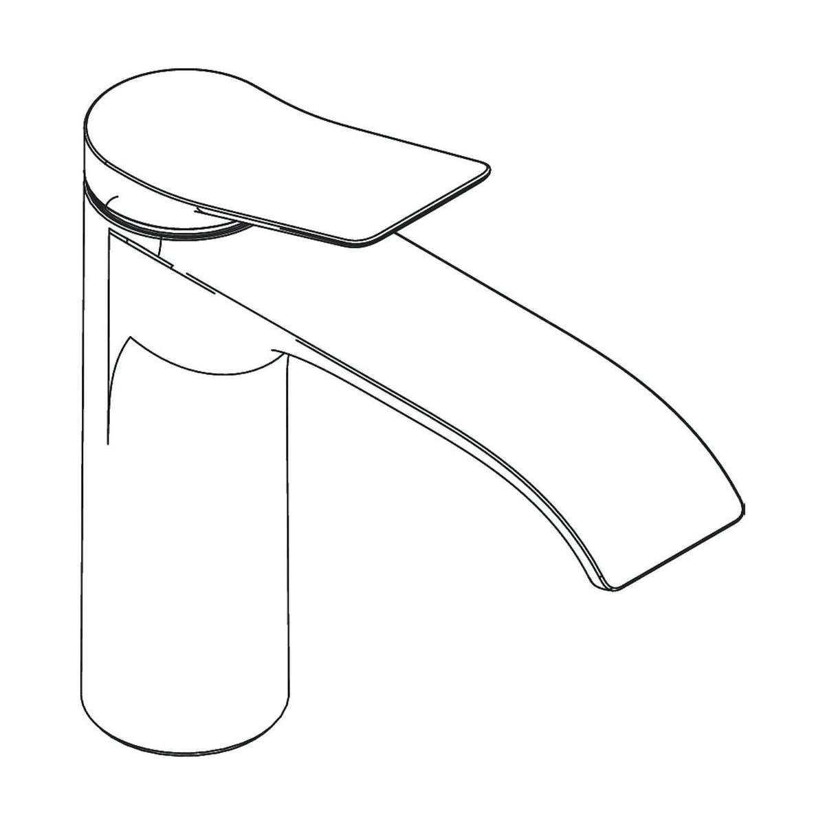 Pesuallashana Hansgrohe 75020000 Vivenis 110 VPV kromi [6150889] |