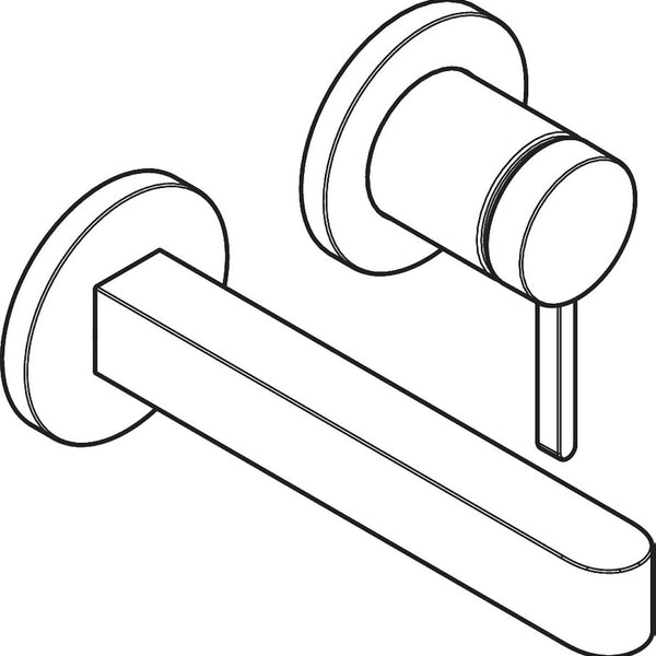 Piiloas,Pesuallashana Hansgroh 76051000 Finoris Seinä Kromi [6150916]