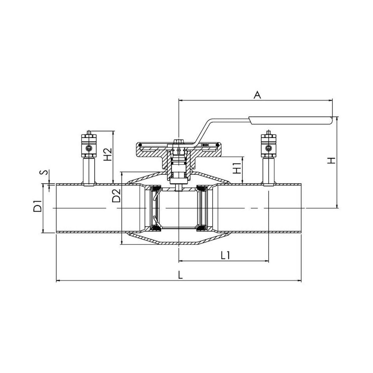 Linjasäätöventtiili Hst Dn80 Pn25 Hits Vexve [] |
