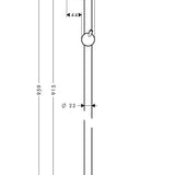 Suihkutanko Hansgrohe 27609000 Crometta [6559424] |