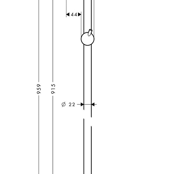 Suihkutanko Hansgrohe 27609000 Crometta [6559424] |