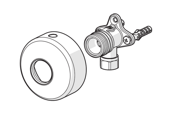 Pinta-asennuskulma Oras 12 mm suluin 204021Z [6511210]