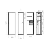 Siivouskaappi V61013 Polaria SIK 400/S530 SA oikea V61013 [6045147] |