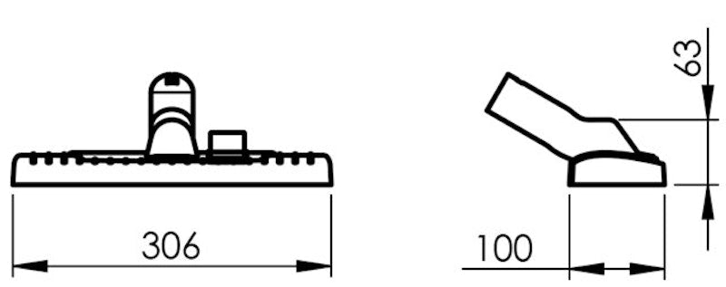 Lattia - /mattosuulake Allaway 300 pyörätön nro 80867 [] |