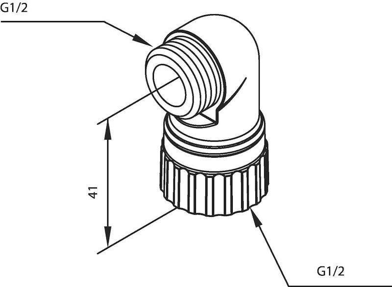 Suihkuliiitin Damixa 27803 27803.00 TMC [6537900]