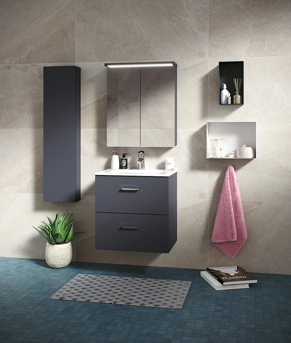Mirror cabinet Polaria Klara 800 right VVS Grey V22340 [6045394]