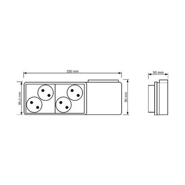 VIKAVIRTAPISTORASIA ONNLINE VIKIS 16A 4S 30MA 250V IP20 [3226602] |