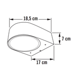 Seinävalaisin Teramo 7510 - 750 E27 Ip44 [4109578] |
