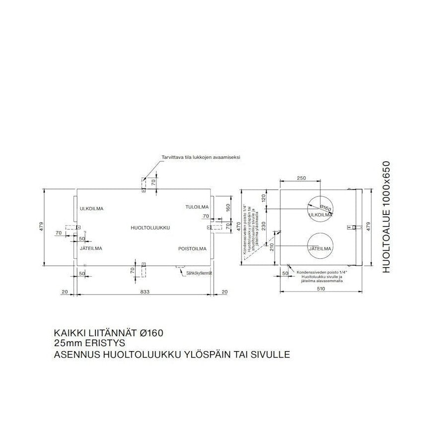 LTO - kone Enervent LTR - 3 LTR - 3 EWIND E [7935814] |