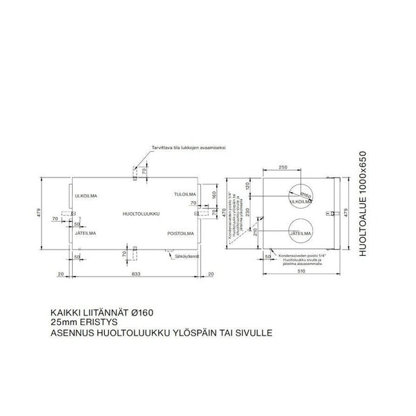 LTO - kone Enervent LTR - 3 LTR - 3 EWIND E [7935814] |