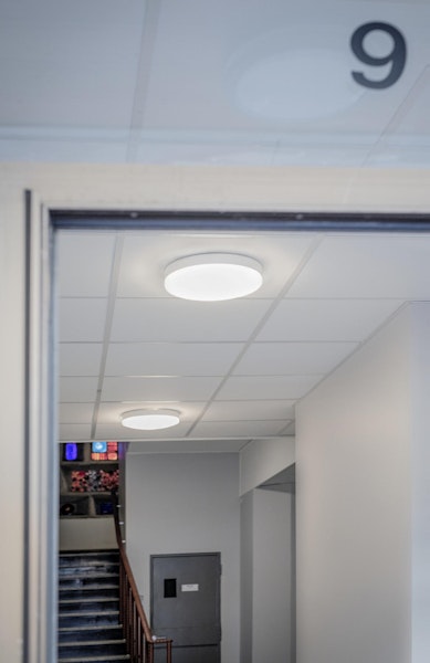 Pinta-Asennusvalaisin Moon Ip44 Ik04 E27 255Mm Wh