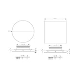Climecon Tulo - Ja Poistoventtiili Lines 125 (Square) [8735110] |