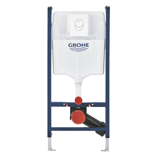 Seinä-WC asennusteline Grohe Rapid SL 1,13M sis. painikkeen [5753505]
