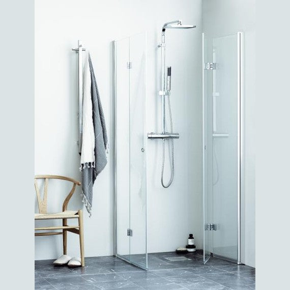 Svedbergs Skoga suihkukulma 100x100, taitettava, alum matta/kirkas [61607311] |