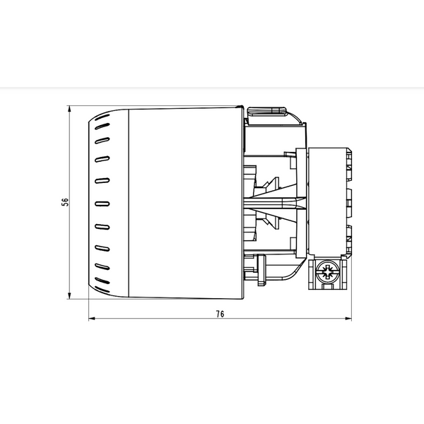 Patteritermostaatti 015G4050 Danfoss Aveo RA/VL kiintoanturi 28C [4035482] |
