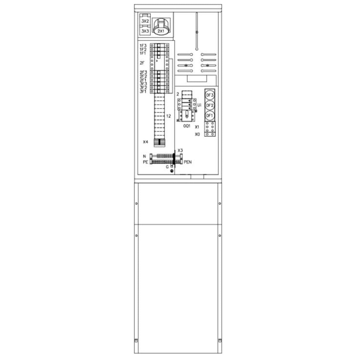 Mittauskeskus Pinta Fe Näpsä 1M5T09Urj-Lo8 1T Y 50A Ip34 [3417045]