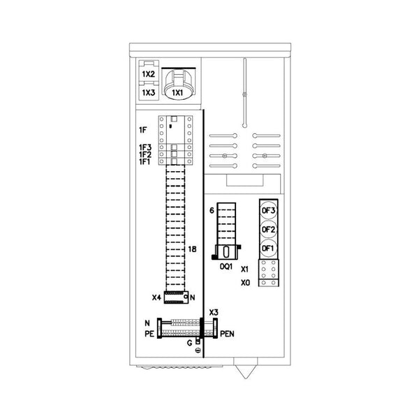 Mittauskeskus Fe Näpsä 1T - Mk25 - Basic 1T 25A Ip34 [3411027] |