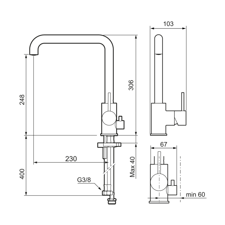Mora Inxx II sharp keittiöhana pk - venttiilein valk [6261263] |