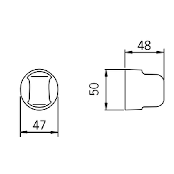 Suihkupidike Oras mattamusta 251500-33 [6420749]
