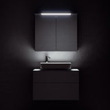 Svedbergs Skuru peilikaappi 80 valk VVS [425080 - JFB] |