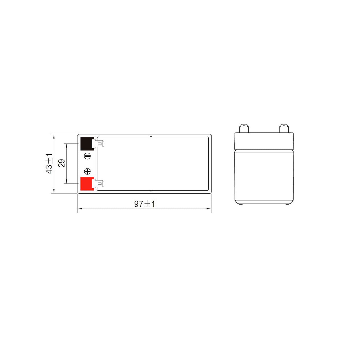 Akku Lyijy Suljet Ct - Leader Ct1.3 - 12 12V/1.3Ah T1 - Napa [8745014] |