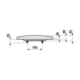 WC istuinkansi Laufen Kompas Pro - n valkoinen vakio [5714304] |