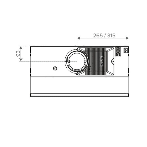 Liesikupu Vallox Delico KTD A 500 valkoinen [7911291] |