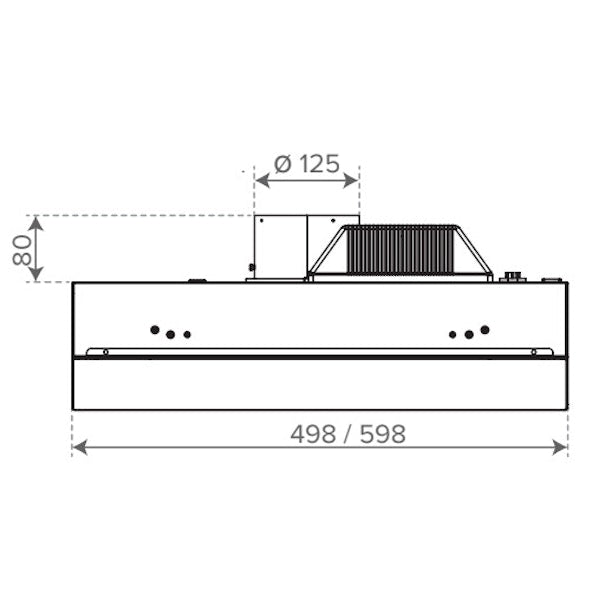 Liesikupu Vallox Delico KTD A 600 valkoinen [7911292]