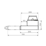 Liesikupu Vallox Delico KTD A 600 musta [7911294] |