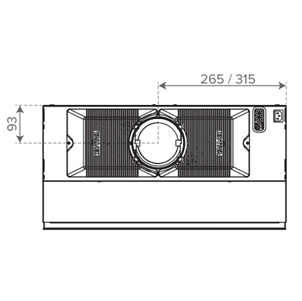 Liesikupu Vallox Delico PTD AC 500 valkoinen [7911299]