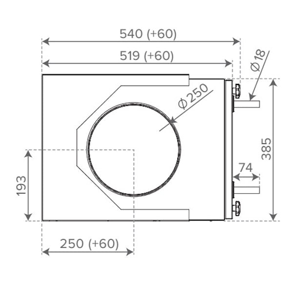 Kanavapatteri Vallox MLV Multi 250 lämmitys/viilennys [7912032]