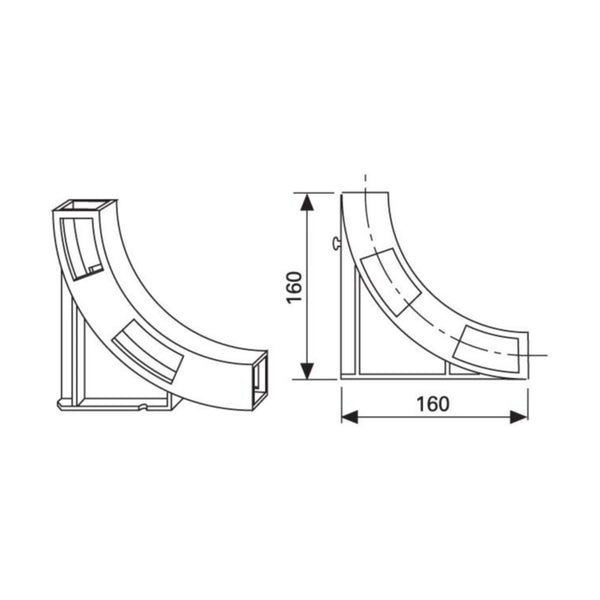 Suojaputken Taivutuskulma Uponor 28/23 2014428