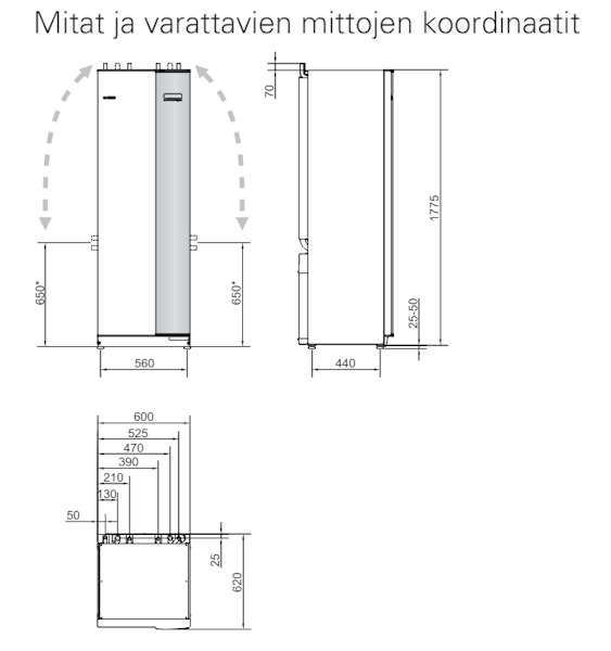 Maalämpöpumppu Nibe F1245 6 kW [5361534]