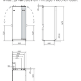 Lämpöpumppu Nibe F 1145 - 6 maalämpöpumppu [5361528] |