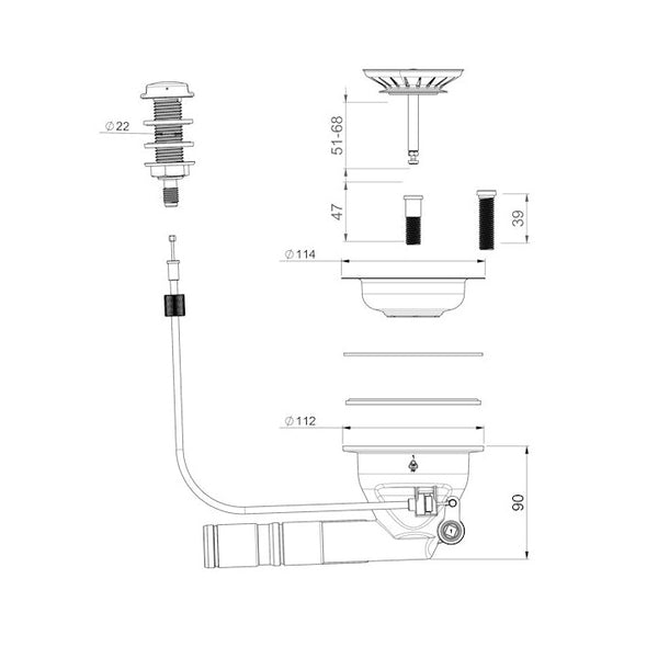 Koripohjaventtiili Prevex Comploc kaukosäätö 3107005 5974805