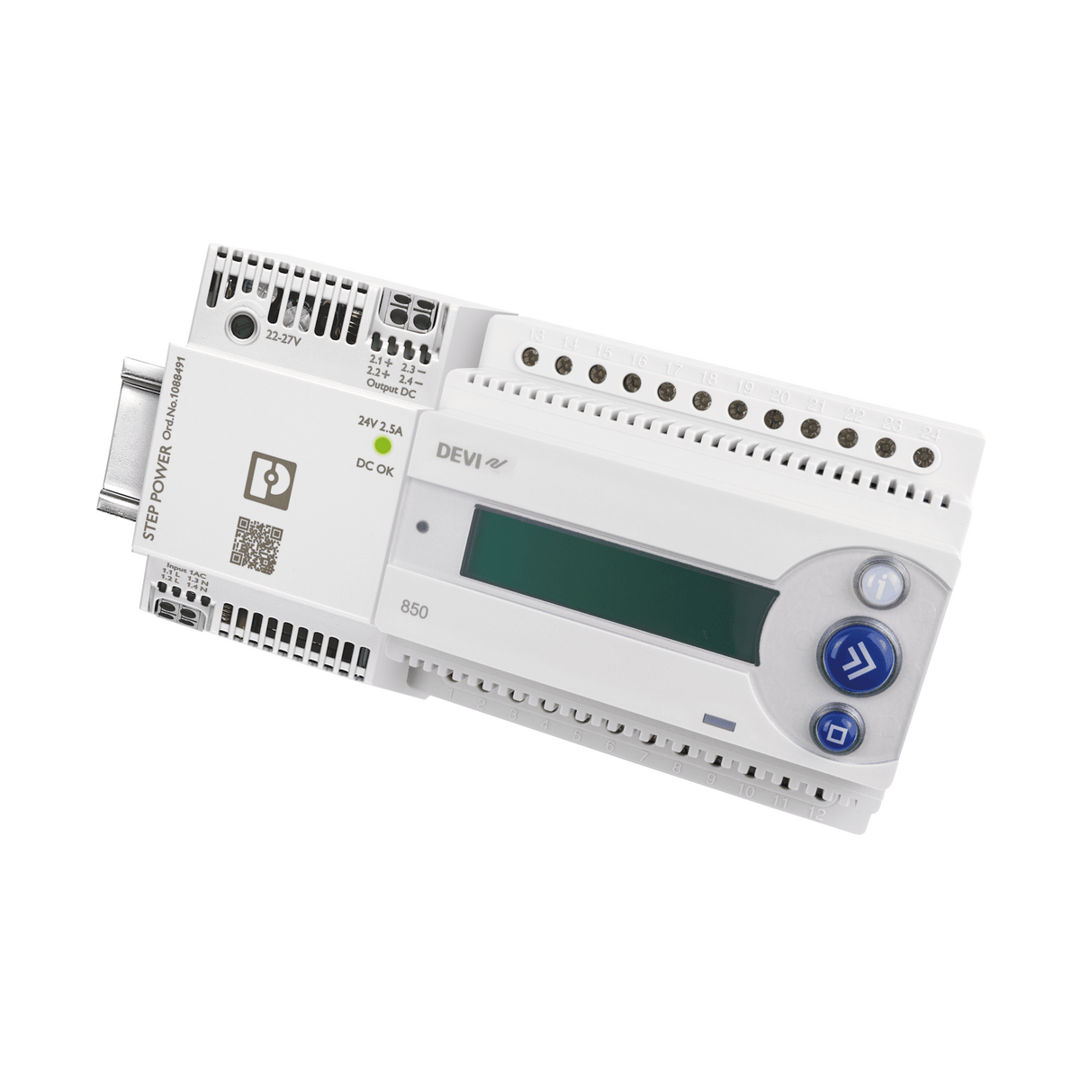 Sulanapitotermostaatti Keskusyksikkö DEVIreg 850 Dig.keskusy DIN [2600216] |